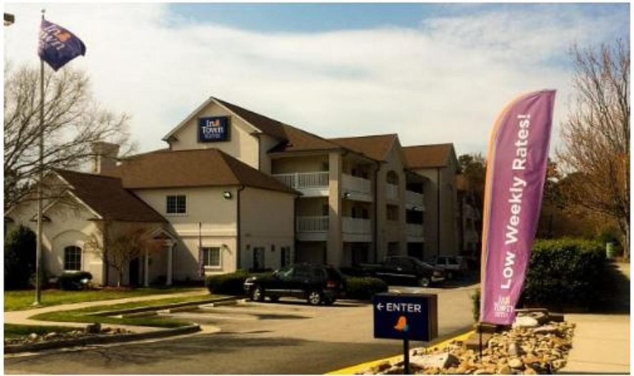 Intown Suites Extended Stay Raleigh Nc- Capital Blvd Экстерьер фото